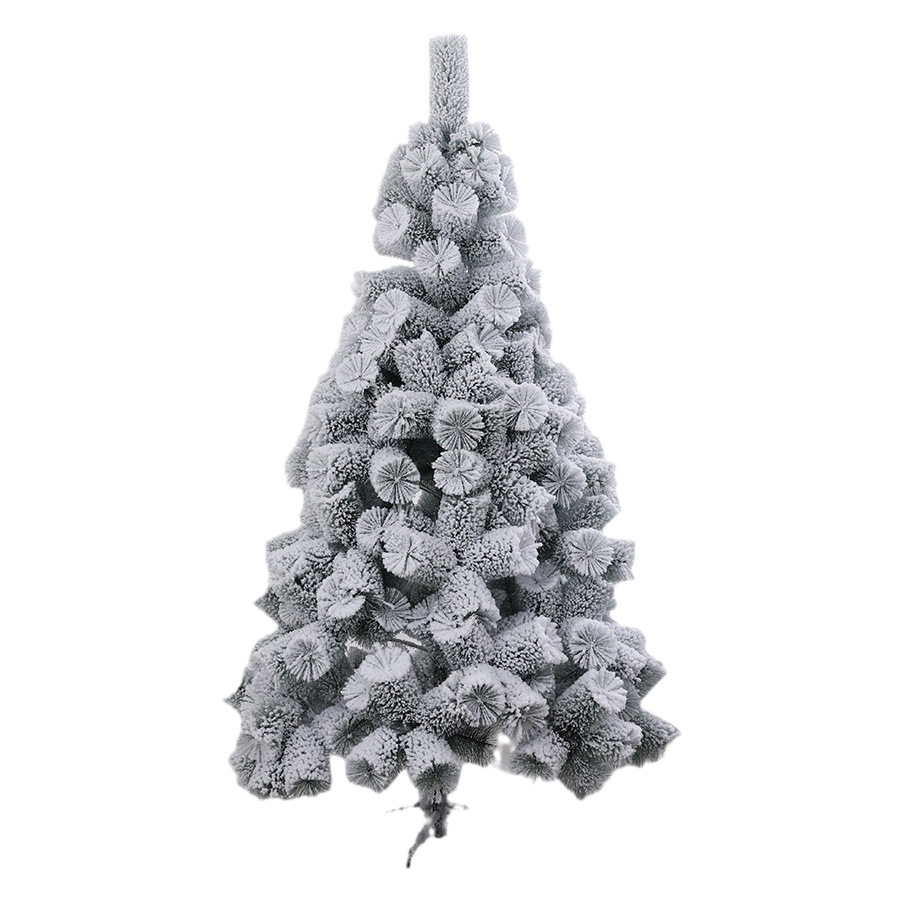 Simulation pine needle Christmas tree 1.8 meters luxury encryption set Christmas scene props with snow flocking Christmas tree