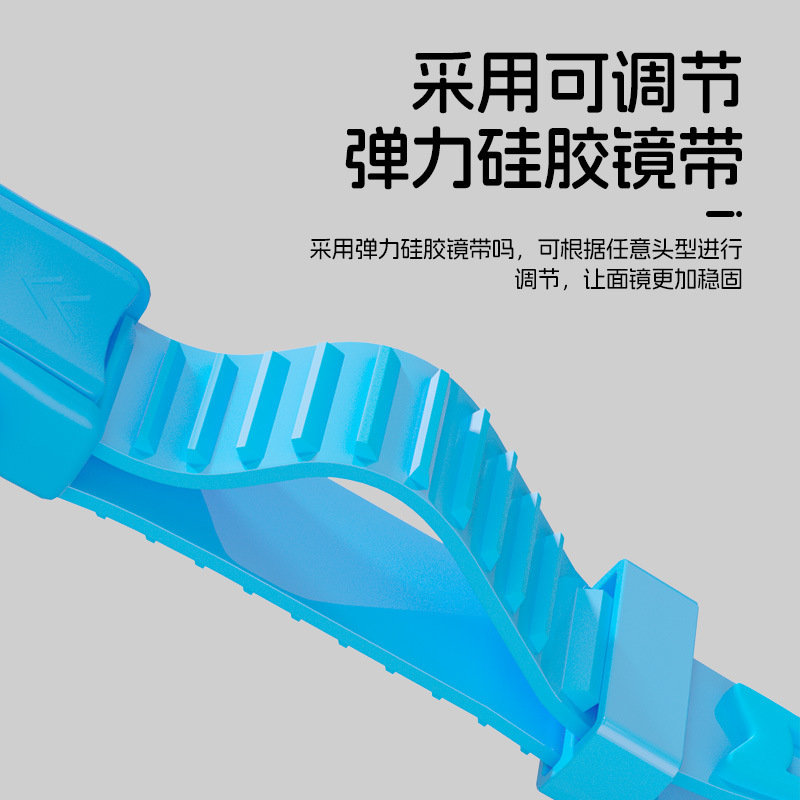 Picture of Snorkeling Three-piece Parent-child suit Full HD Diving Mirror Full Dry Breathing Tube Swimming Flippers Adult Children