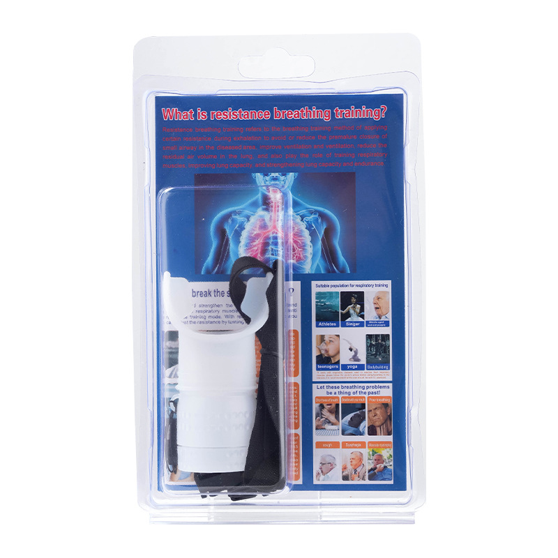 Picture of Cross-border in stock Fitness Trainer Portable Vital Capacity Abdominal Adjustable Resistance Breathing Trainer