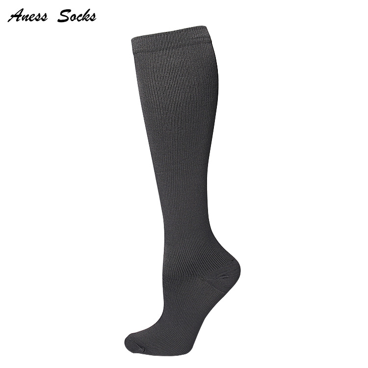 Picture of Cross-border pressure socks calf socks women's four seasons imitation nylon flat socks outdoor sports running stovepipe socks elastic socks