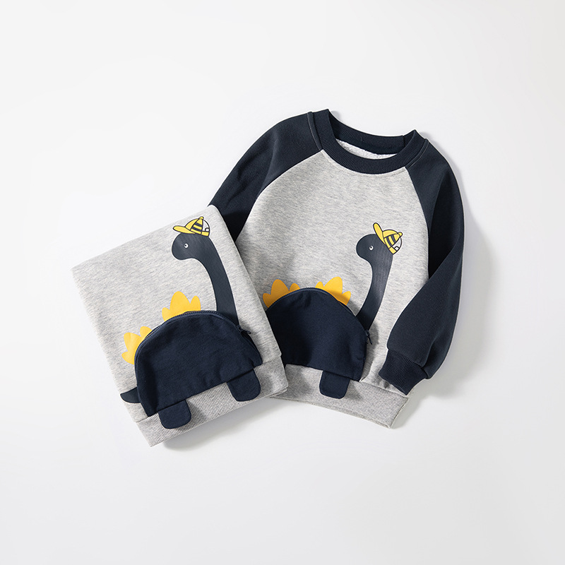 Picture of Fashion brand children's clothing wholesale new autumn and winter children's sweater three-dimensional dinosaur baby boys' clothes cross-border live broadcast supply