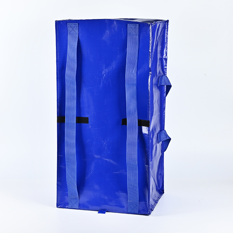 Hot Selling Amazon Cross-Border Moving Woven Bags in Stock Large Capacity Thickened Portable Zipper Luggage Storage Bags