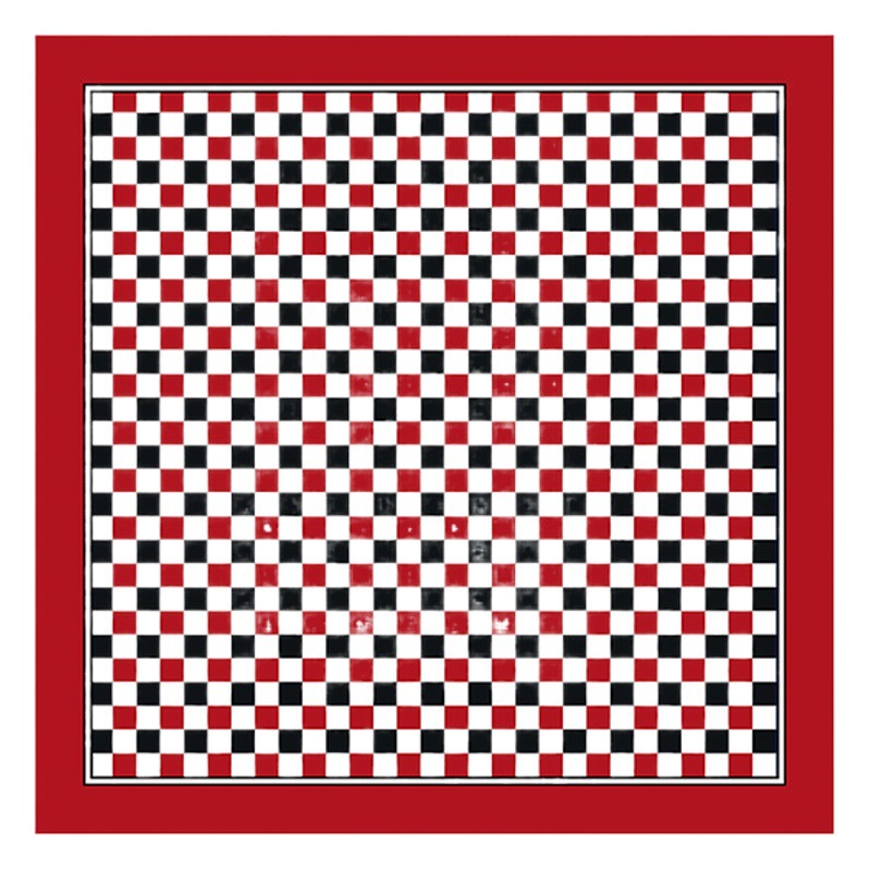 European and American Foreign Trade Seamless Multifunctional Running Headscarf Anti-Scratch Cotton Plaid Sports Outdoor Paisley Square Scarf Wholesale
