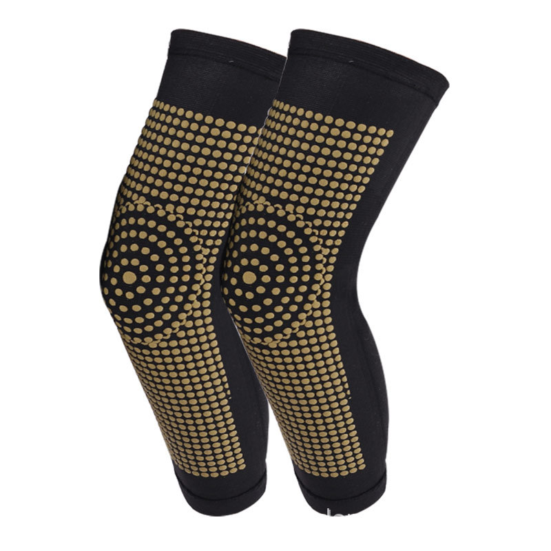 Picture of 48CM Extra Long and Long wormwood Warm Knee Cover Old Cold Legs Autumn and Winter Protection Joint Cold-proof Leg Cover for Men and Women