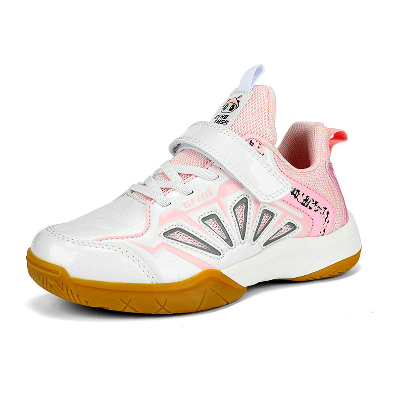 Cross-border children's badminton shoes for boys and girls professional competition training breathable non-slip student sports shoes tide 991