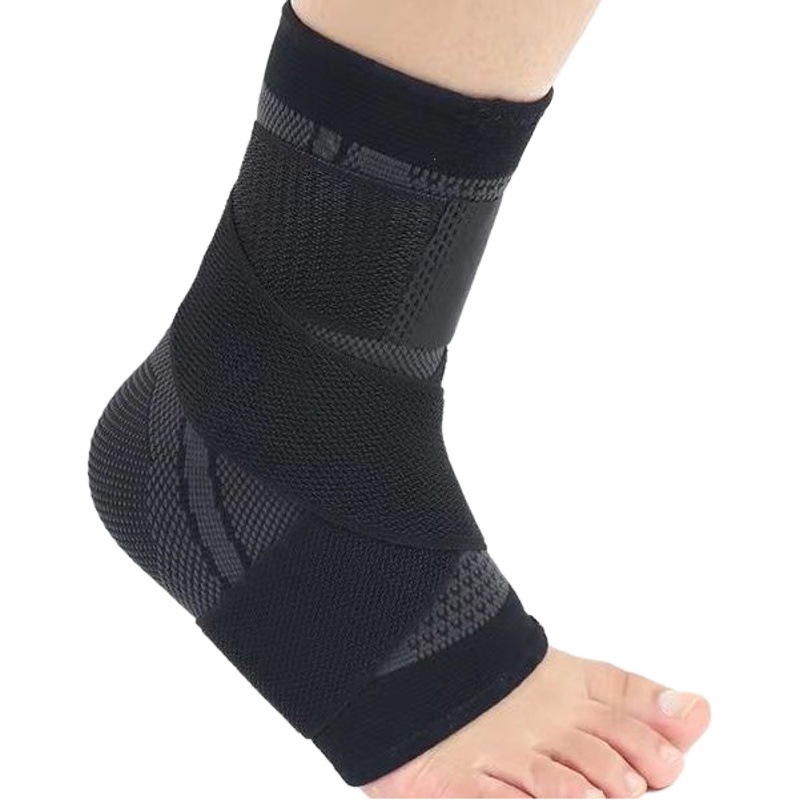 Sports ankle protective sleeve basketball running fitness strap compression anti-sprain professional ankle joint fixing