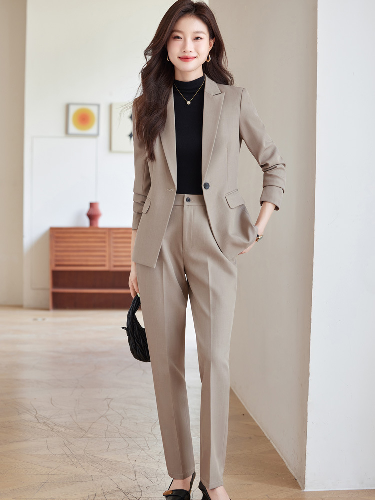 Picture of Advanced Suit suit Women 2024 New Interview Dress Business Wear Temperament Suit Jacket Overalls Spring and Autumn