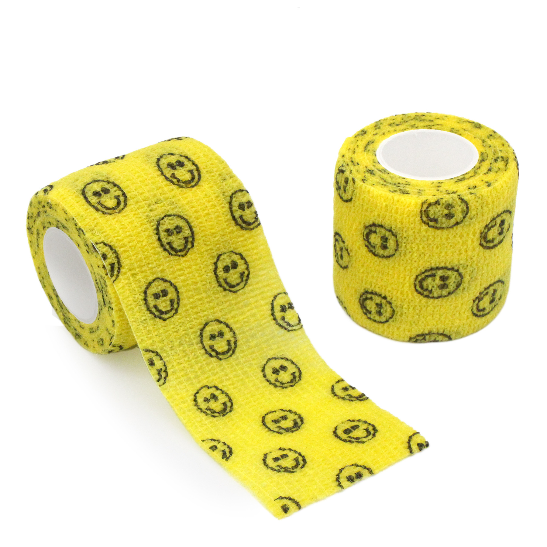 Picture of Factory wholesale non-woven self-adhesive elastic elastic bandage sports protection ankle pet print finger bandage