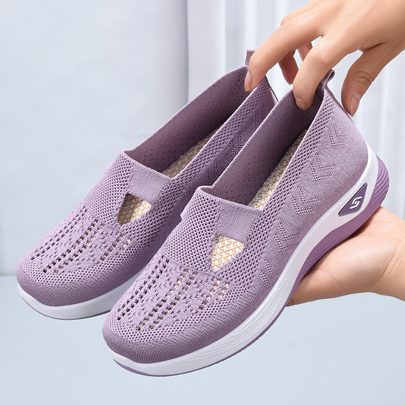 Picture of Women's Shoes Summer 2025 Breathable Comfortable Shoes Cross-border Middle-aged and Elderly Mother Shoes Soft-soled Casual Mesh Shoes for Children