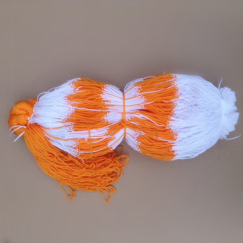 Picture of Manufacturer Supplies Ball Inflatable Metal Air Needle Mesh Bag Set Wholesale White and Yellow Plus 2 Inflatable Needles Combination Storage