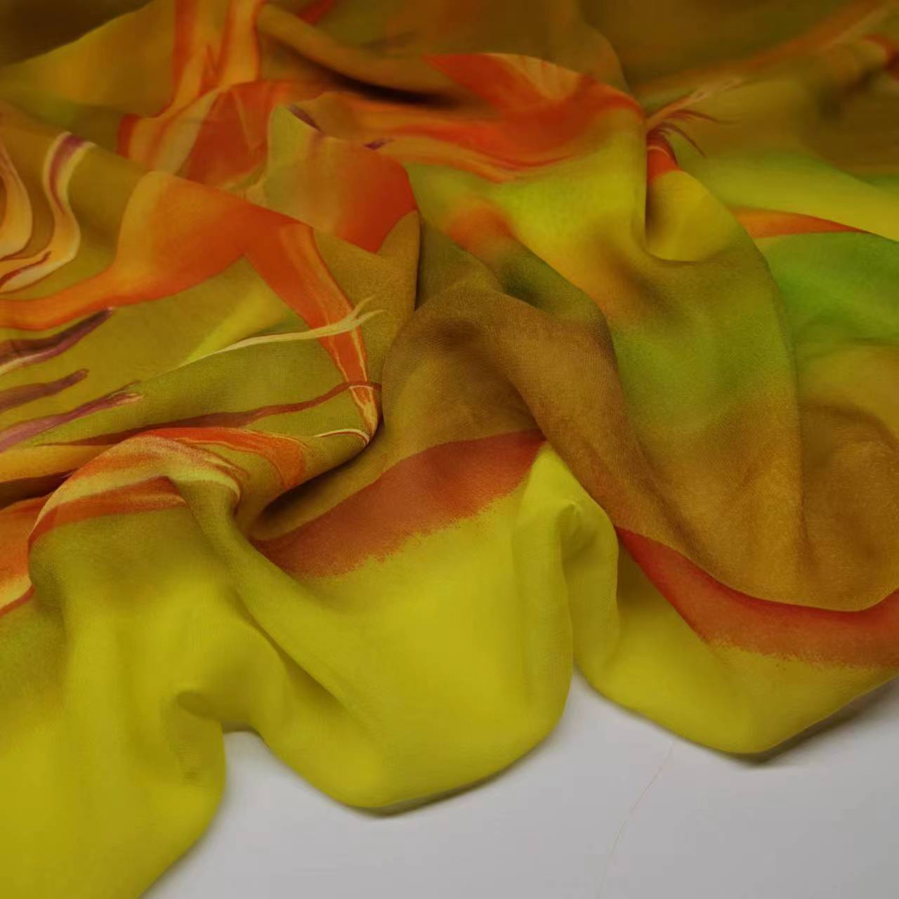 Picture of Silk Georgette Fabric 8mm Wide Fashion Silk Fabric
