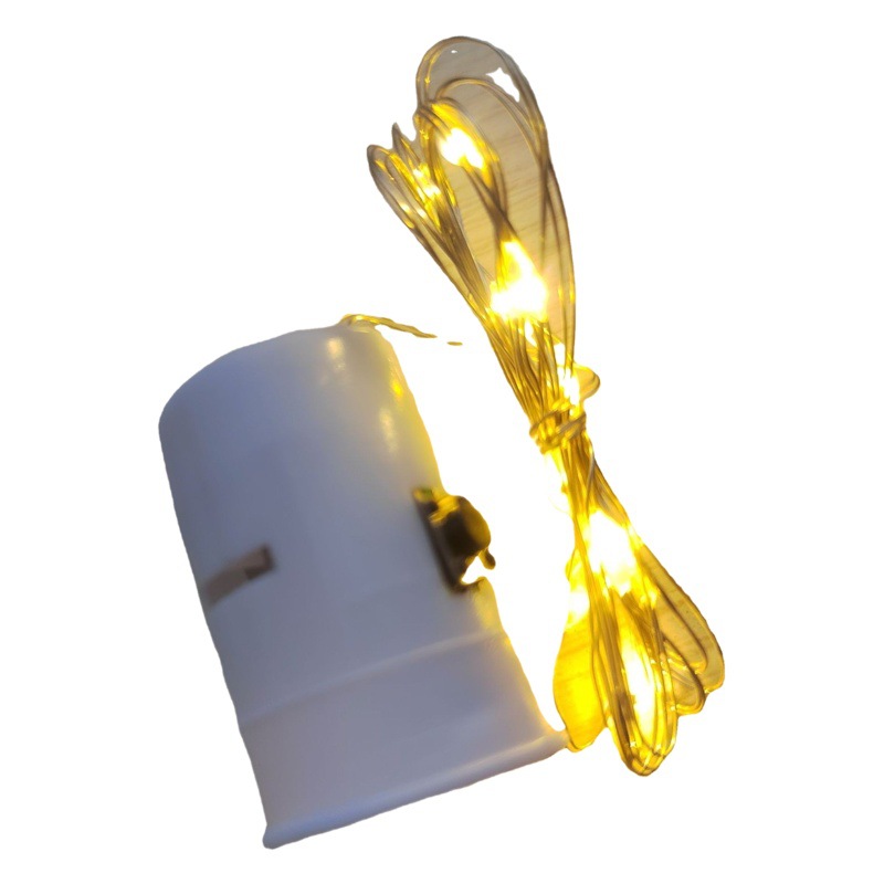Led String Lights Small Colored Lights Toy Lights Small White Box Warm Light White Light Star Lights Glowing Outdoor Decorative Lights with Outdoor