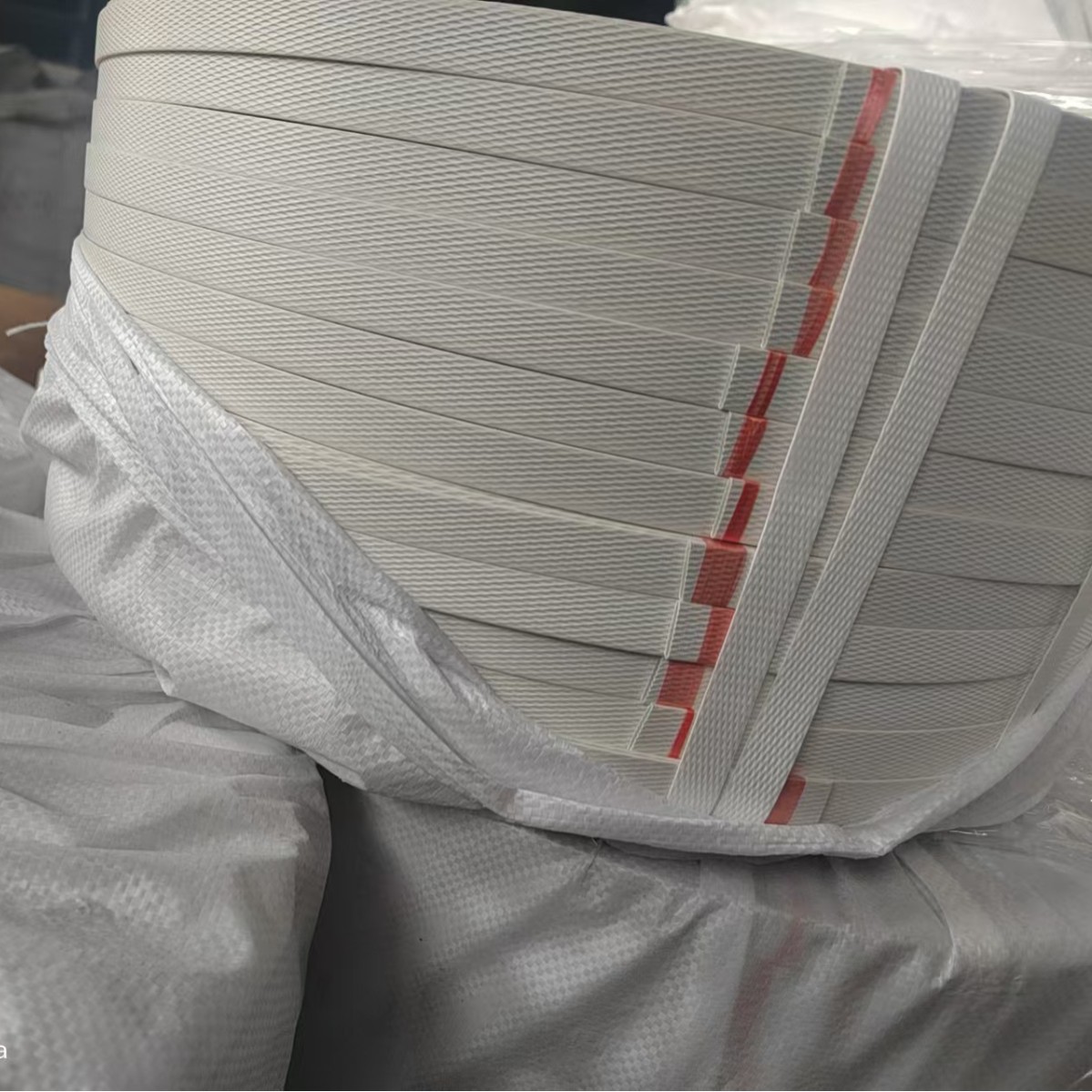 Packing Straps for Hand Pp Straps 25kg White Plastic Packing Straps Handmade Cable Ties Pp Packing Straps