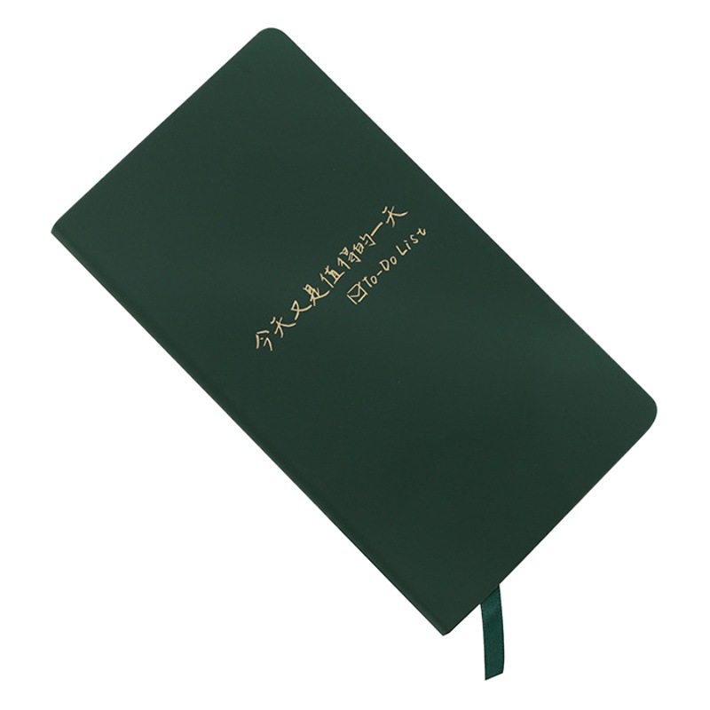 Morning foam hardcover leather hand book writing beautiful series schedule book notepad 6