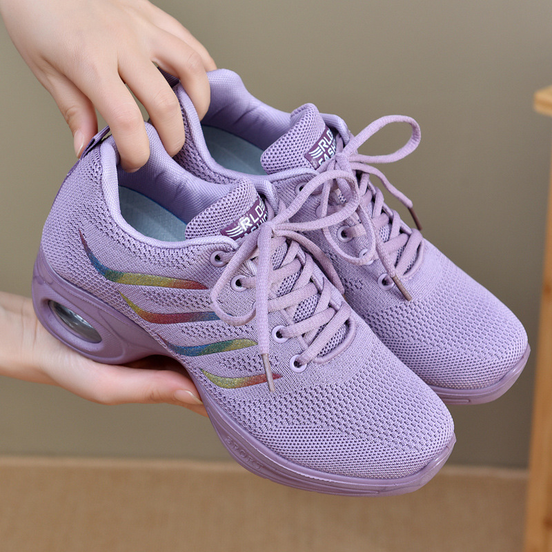 Dancing Shoes Women's 2025 New Mid-heel Adult Square Dancing Shoes Soft-soled Square Dancing Women's Shoes Not Tired Feet Dancing Shoes