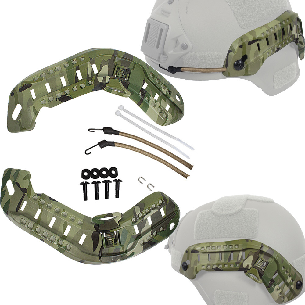 Cross-border Amazon Tactical MICH2000 Tactical Mickey Helmet Accessories ARC Rail Accessories MC Camouflage Nylon