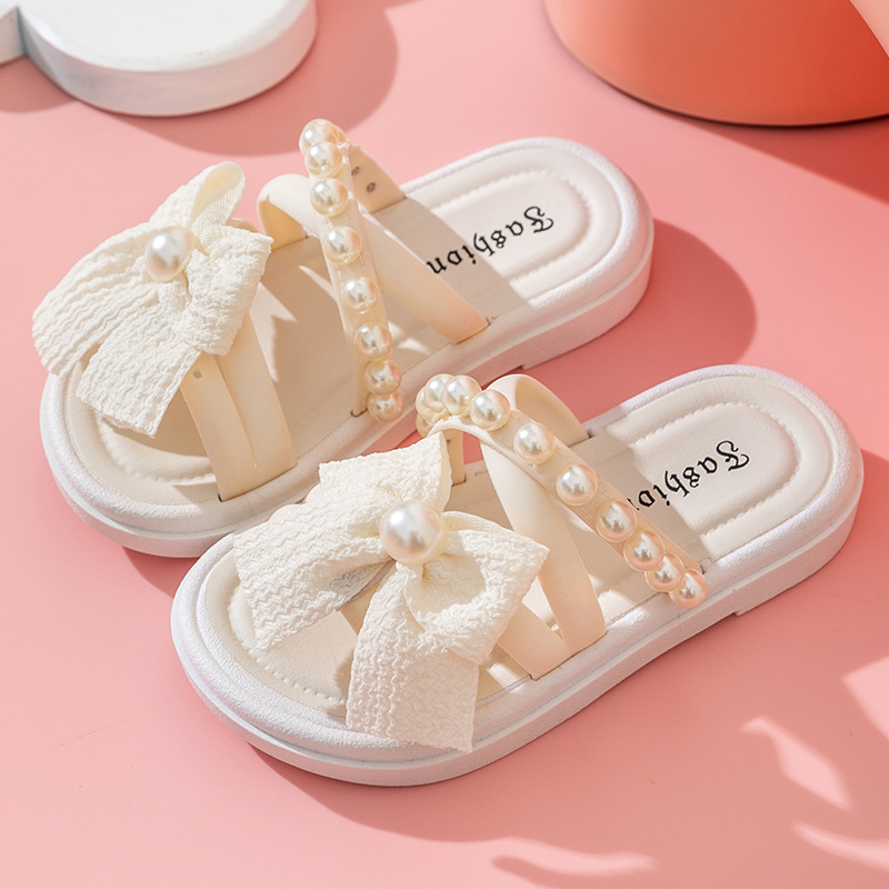 Picture of Girls Slippers Summer 2025 New Style Indoor and Outdoor Wear Non-Slip Soft Sole Wear-Resistant Cute Princess Style Slippers
