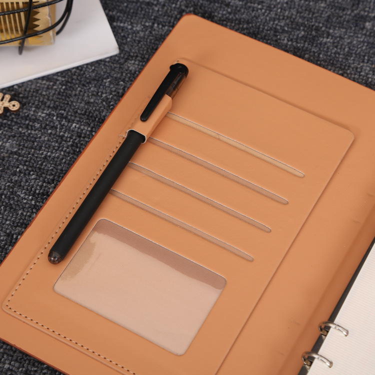 Picture of 2025 Chinese Style Notebook Printable Logo Notepad Office Supplies Business Set Loose-Leaf Book with Color-Changing Design