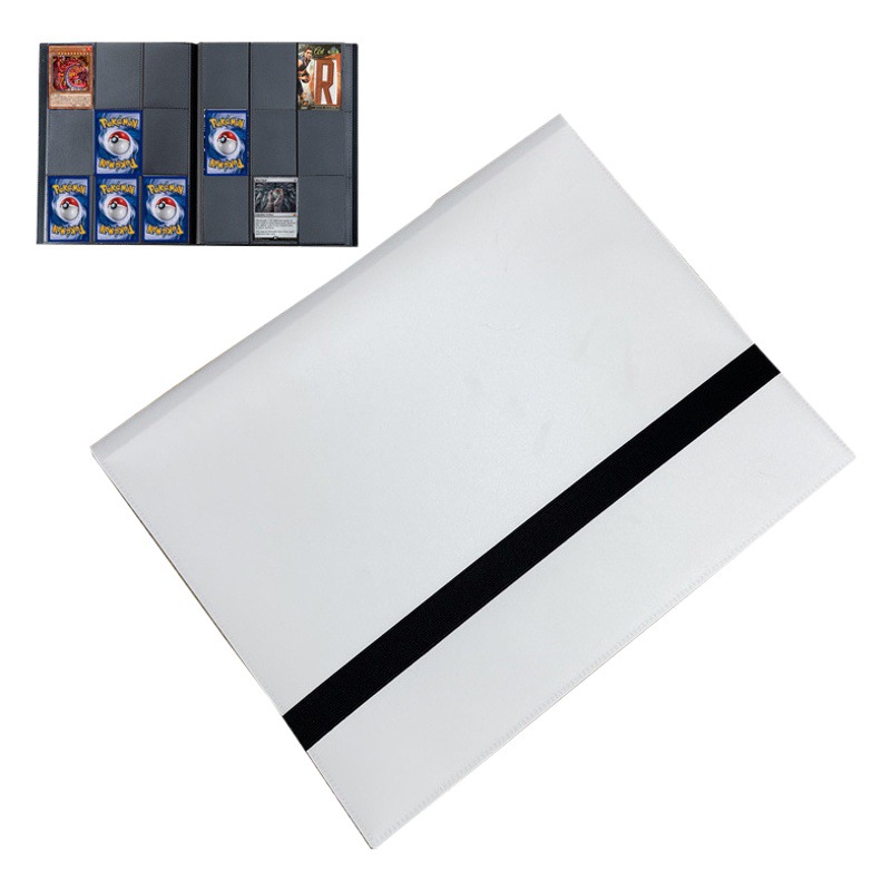 Nine-grid card book 360 card storage strap game card book large capacity Wanzhi star card collection book
