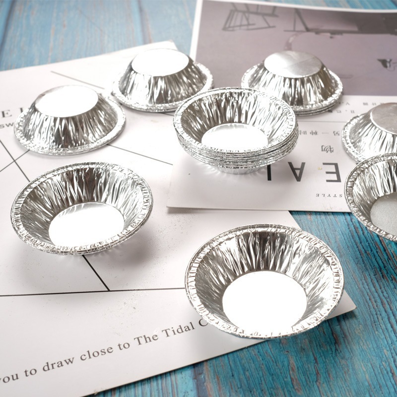 Disposable household aluminum egg tart mold egg tart tray Baking diy easy-to-remove cake mold 5000 pieces