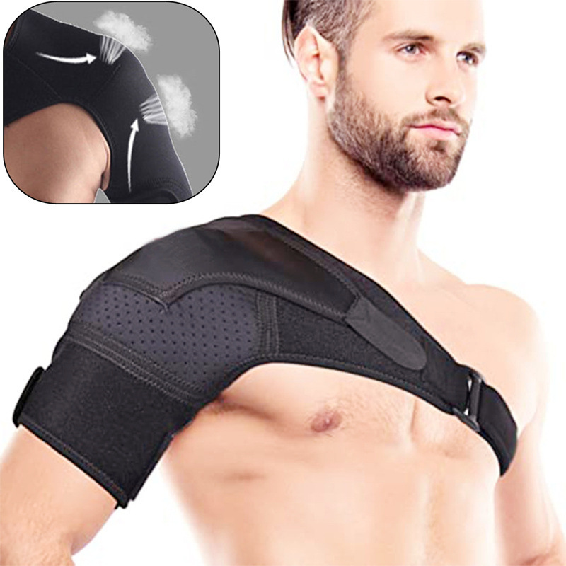 Sports Strap Shoulder Protector, Adjustable Shoulder Strap, Sports Shoulder Protector, Single Shoulder Strain Shoulder Protector Wholesale
