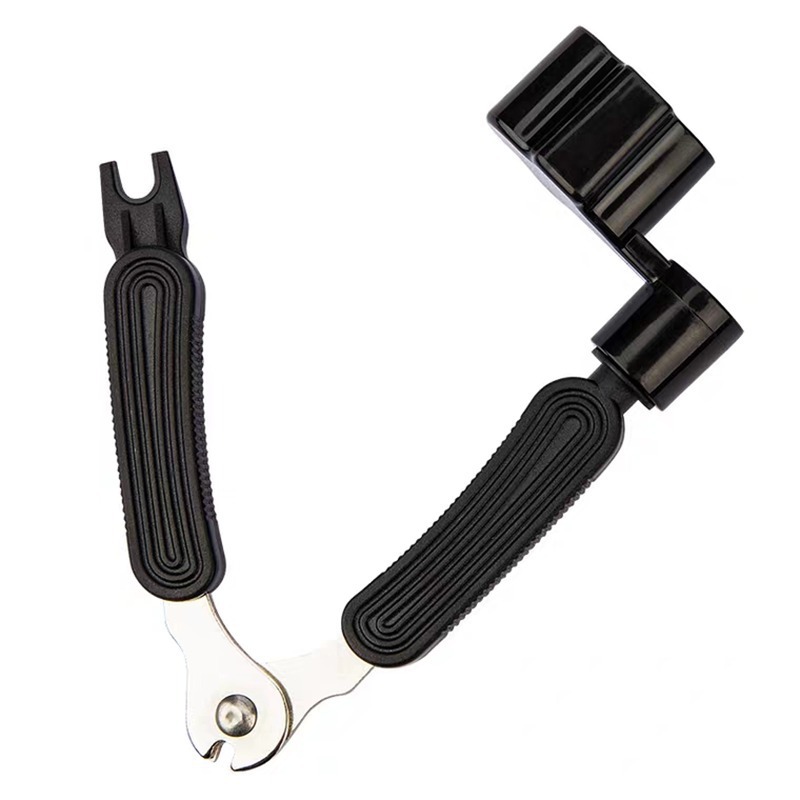 Picture of Guitar accessories guitar three-in-one string reel multi-function three-in-one string cutter string cutter pliers string reel Nail lifting