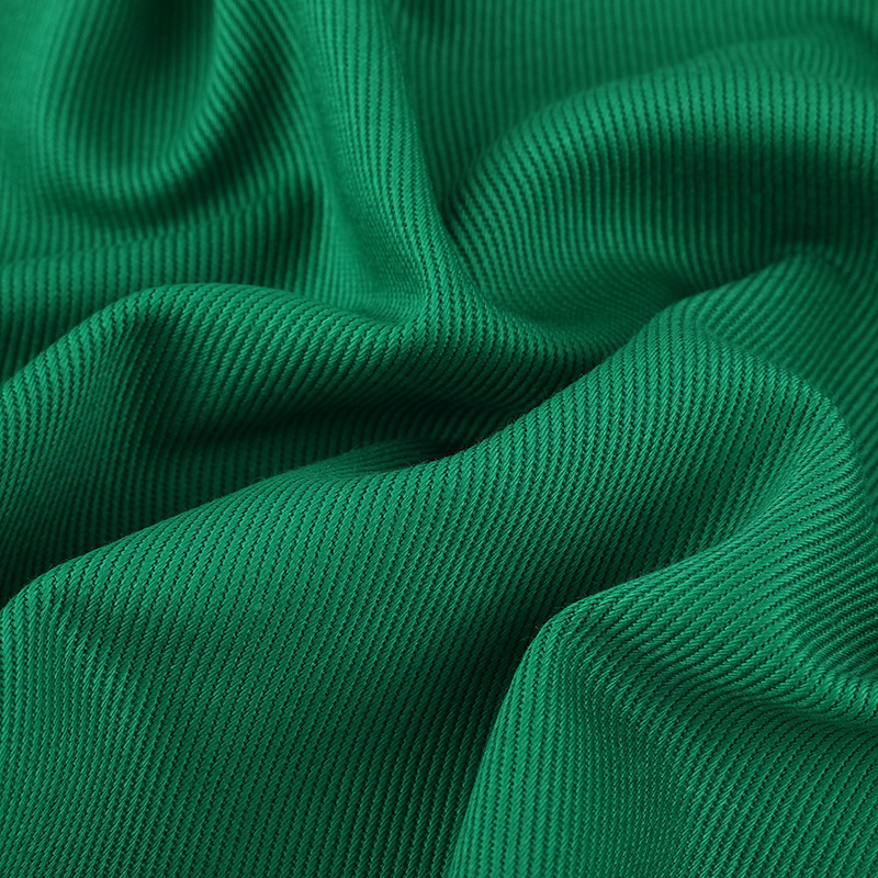 Picture of Spot New Product 360g Autumn and Winter Pure Cotton Pure Color Trousers Casual Wear Fabric 7 Count Non-Elastic Siro Twill Cotton