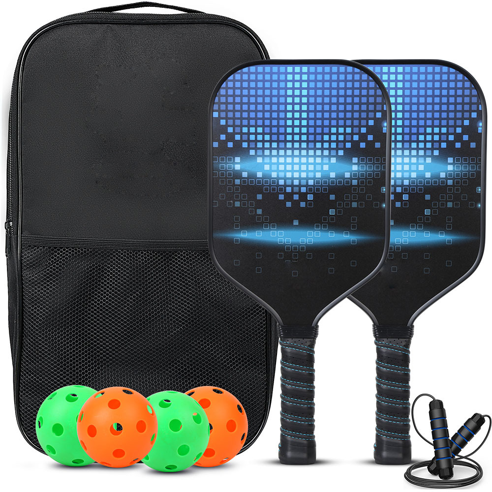 Picture of Glass fiber Yiwu pick racket set outdoor sports pick racket a generation of Pickleball Paddles