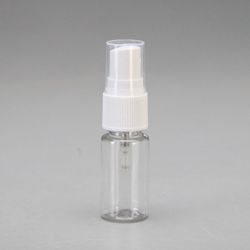 Picture of Manufacturer's Spot 15ml Spray Bottle Plastic Pet Transparent Alcohol Cosmetic Spray Bottle 15ml Small Spray Bottle