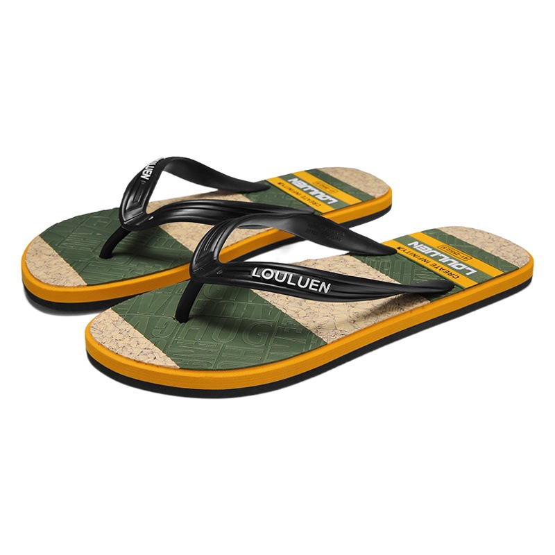 Lu Lu 'an beach flip-flops men's summer new flip-flops men's casual viscose shoes sandals wholesale