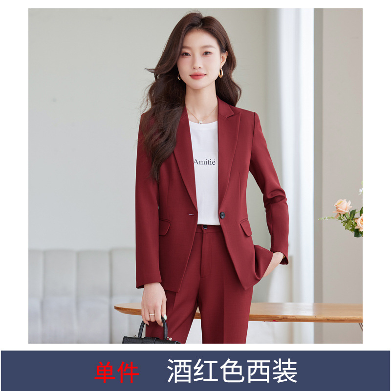 Picture of Advanced Suit suit Women 2024 New Interview Dress Business Wear Temperament Suit Jacket Overalls Spring and Autumn