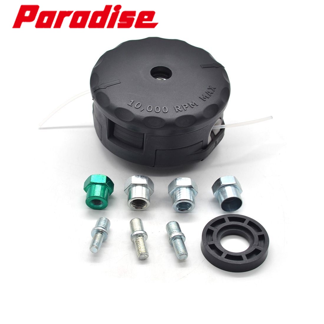 Italian SPD375 grass head with multi-functional universal grass cutter nut screw (10-piece set)