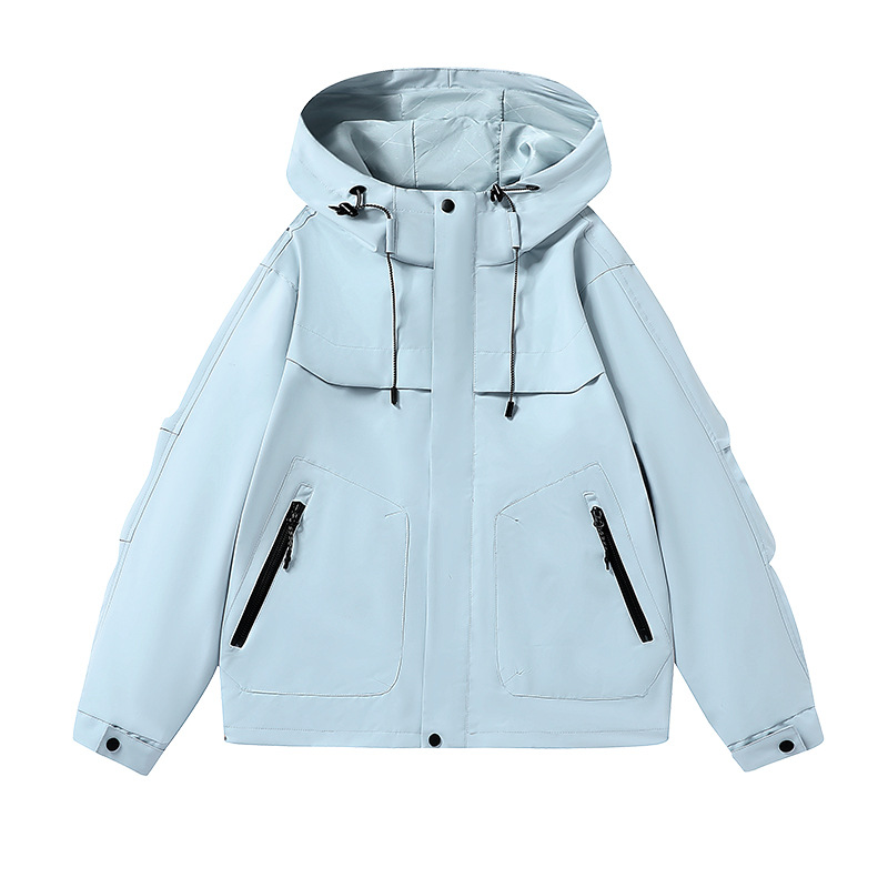 New Joker spring and autumn single-layer outdoor assault clothing women's anti-splashing mountain climbing camping a generation of hair