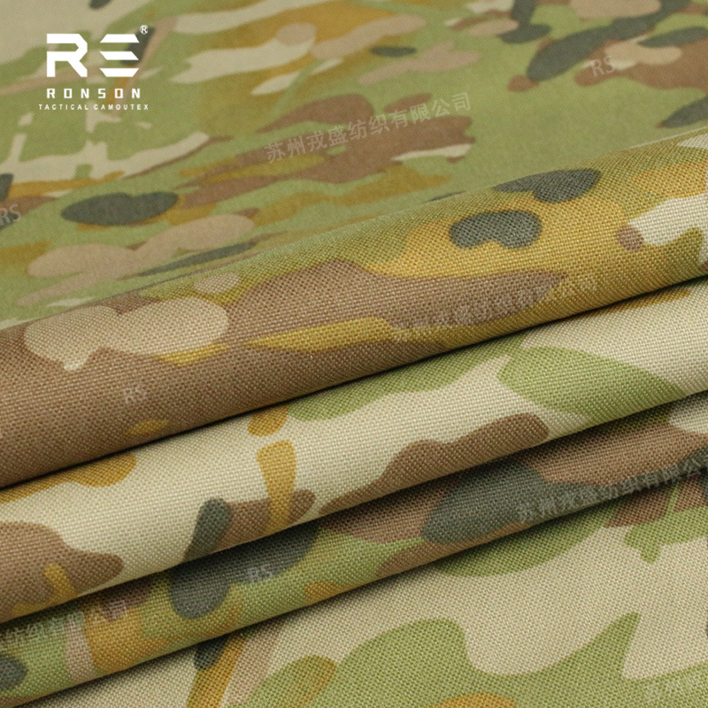 Picture of Amcu New Australian Camouflage 500D Nylon X-Pac Composite Diamond Grids Fabric Waterproof Lightweight Fabric
