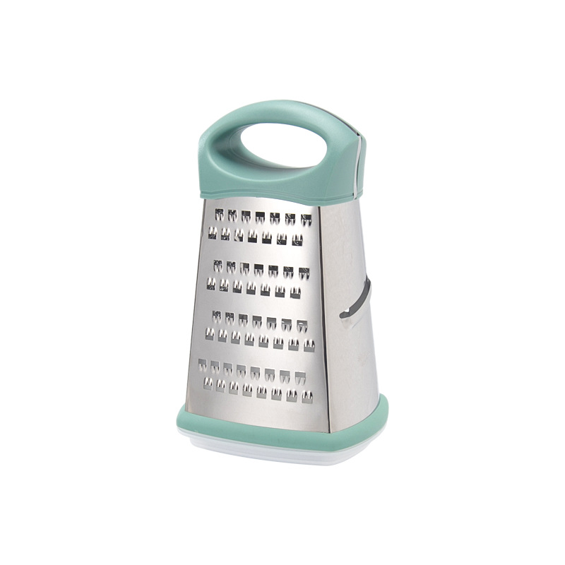 Picture of Stainless Steel Vegetable Grater Arc Four-sided Planer with Box Planer Kitchen Gadget Filer Potato Slicer
