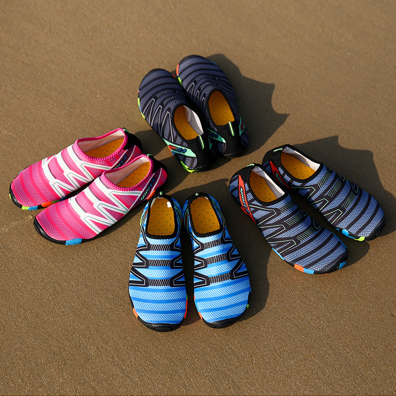 Wading Shoes, Quick-Drying Stretch Cloth Sandals, Men's Sports Beach Shoes, Non-Slip Beach Shoes, River Tracing Shoes, Low-Top Snorkeling Shoes