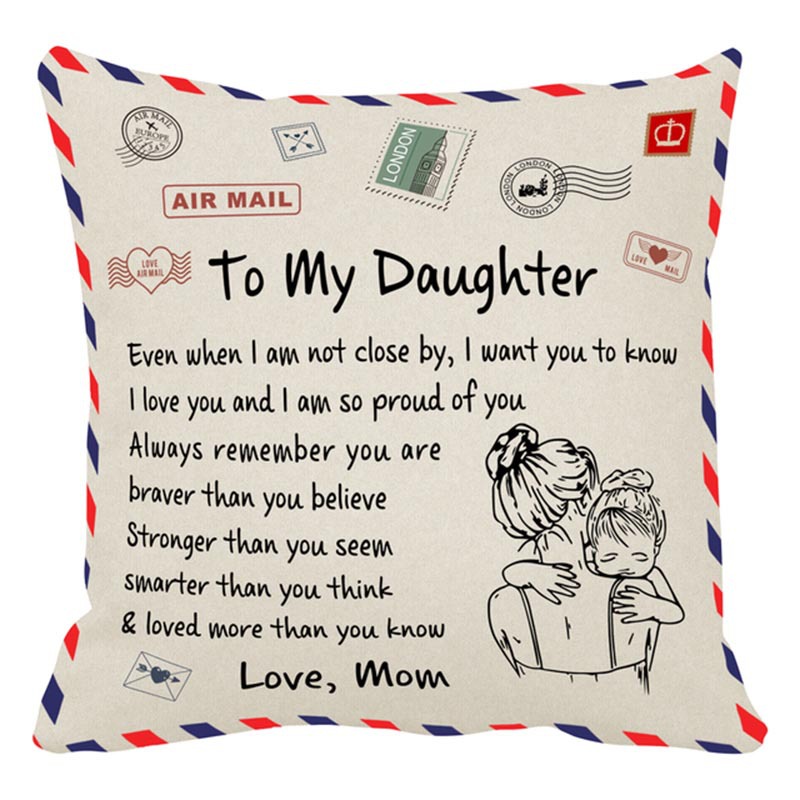 Picture of Amazon Home linen pillowcase Nordic simple American retro printed office pillowcase sofa cushion