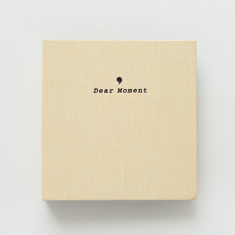 Picture of Wholesale plain cotton linen loose-leaf PP photo album photo album movie ticket storage postcard 3 inch 5 inch
