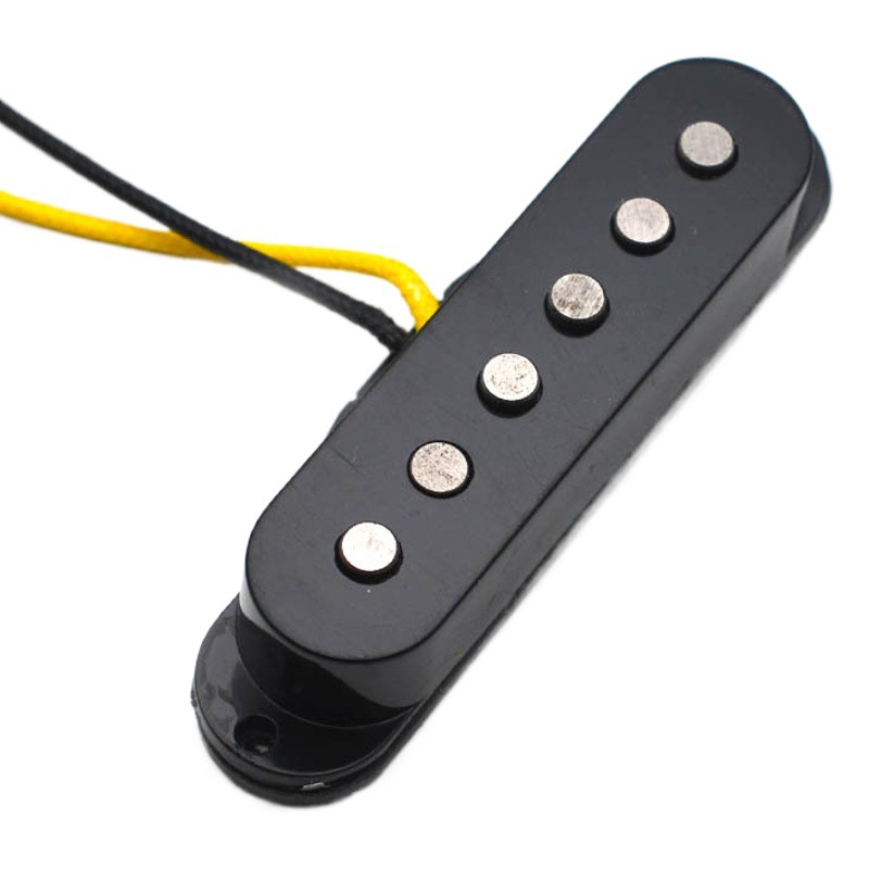 Staggered single coil pickup ST/SQ pickup Alnico5 fiber cardboard clamp pickup color