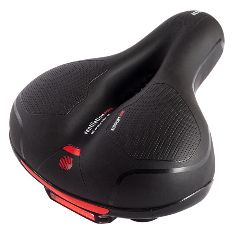Mountain bike electric car seat cushion with light saddle thickened and widened saddle comfortable riding soft saddle manufacturers