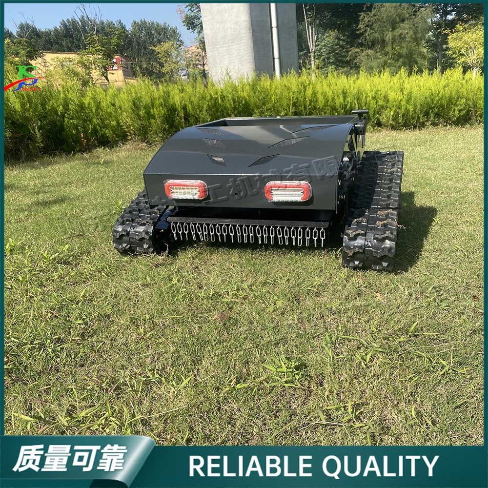 Crawler remote control lawn mower garden park pruning equipment automatic integrated lawn mower