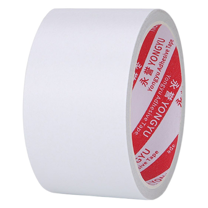 Double-Sided Tape Strong Adhesive Student Handmade White Strong Double-Sided Tape Office Stationery Thin Double-Sided Tape High Viscosity