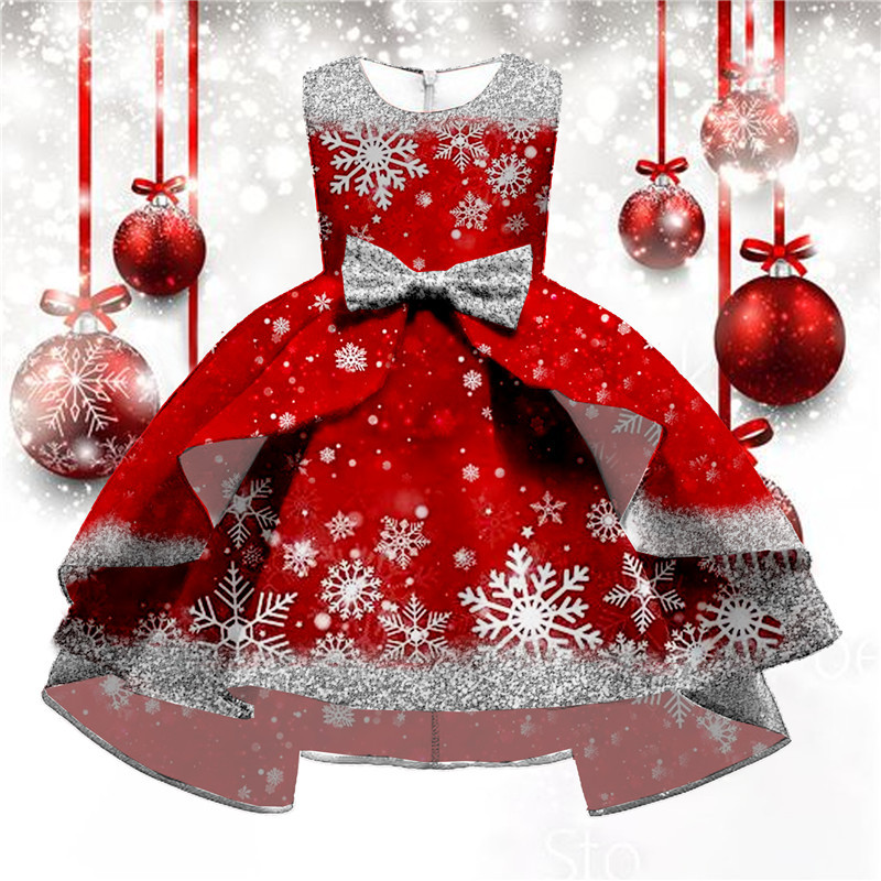 Picture of European and American New Elegant and Fashionable Female Princess Skirt European and American Style Girl's Fashionable Skirt with Puff Sleeves Lolita