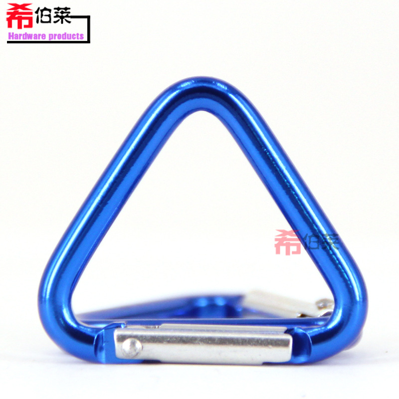 Picture of Hebrew No. 4 triangle aluminum alloy steel wire buckle clothing audio kettle accessories special-shaped buckle