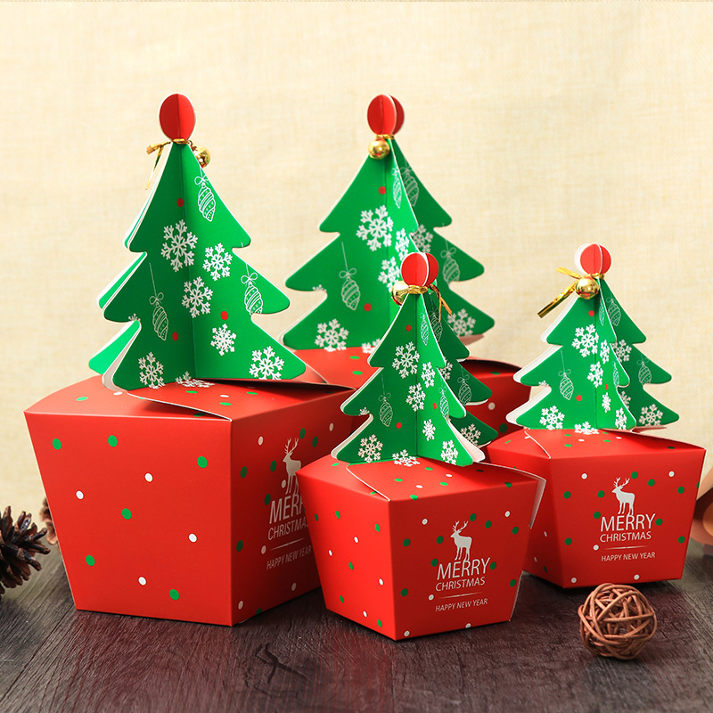 Picture of Christmas Apple Box Peace Fruit Packaging Box Christmas Eve Gift Box Carton Wholesale Can Be Customized H013 Size