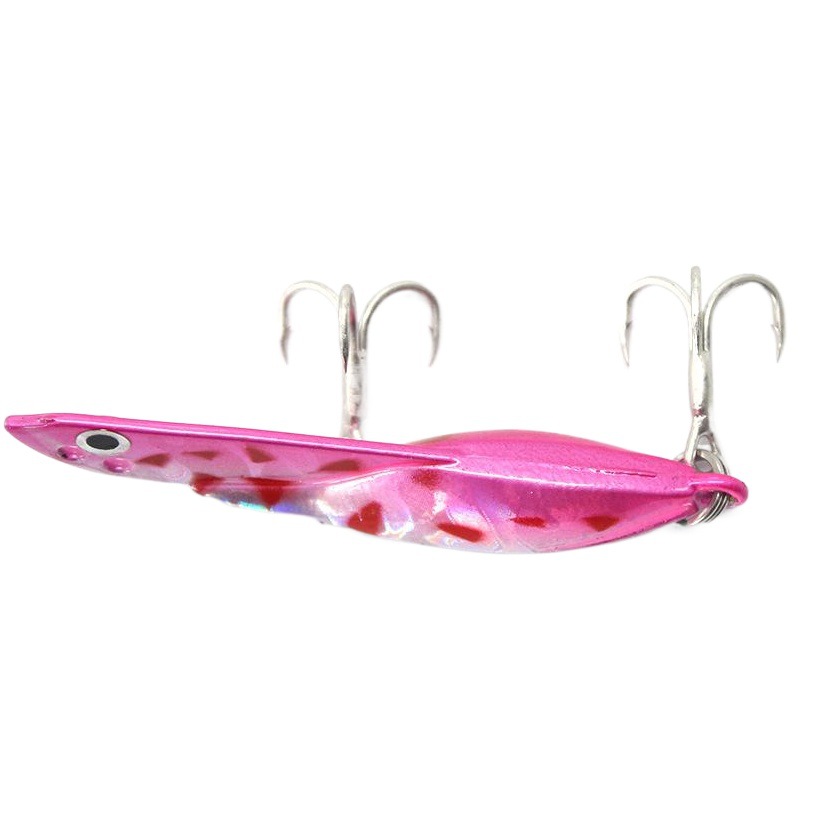 Wholesale Japanese vib water dog 5g7g9g14g19g zinc alloy water surface line long cast iron plate sequin Blackfish mackerel