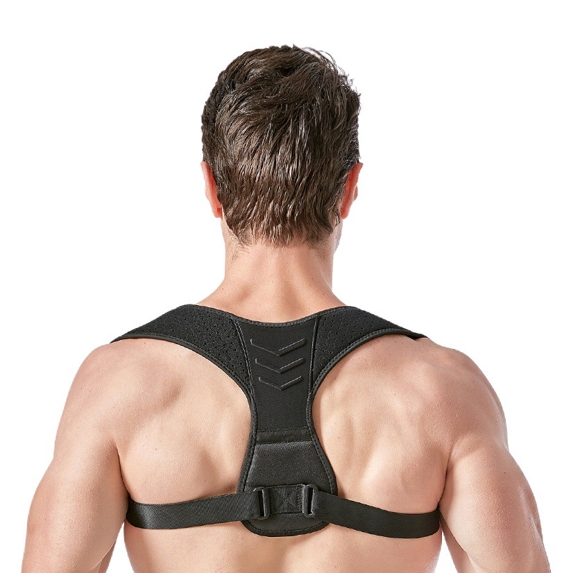 Wholesale Adjustable Breathable Anti-Hunchback Invisible Posture Straps for Adults and Children Back Hunchback Stretching and Open Shoulders