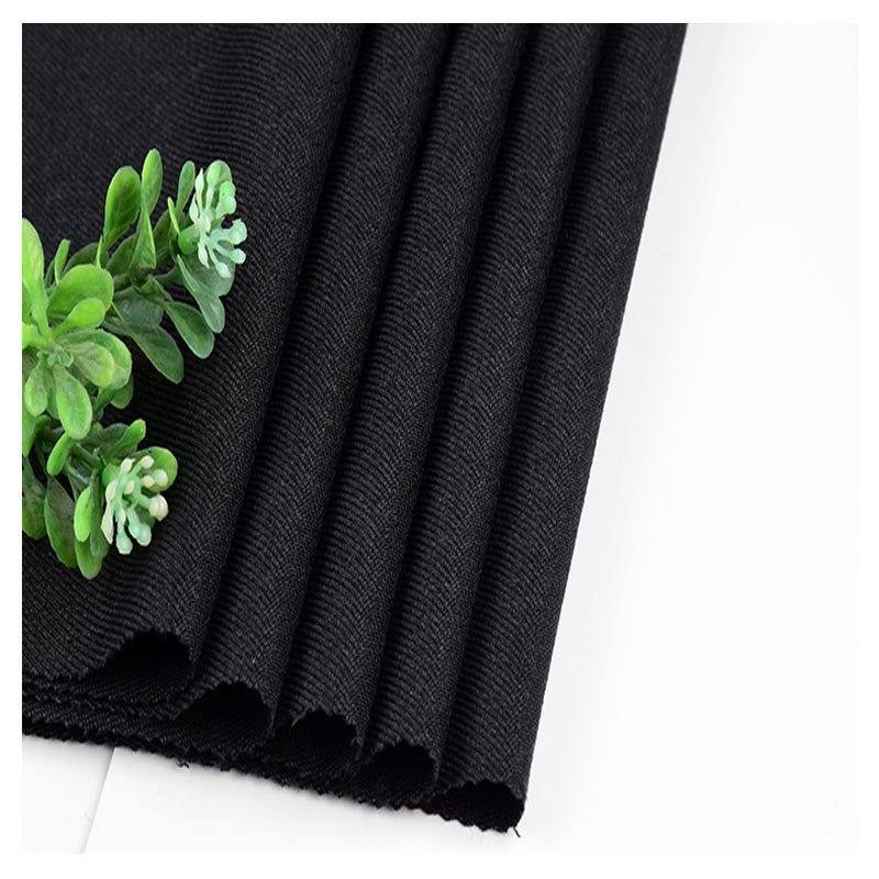Polyester Polyester Fiber Double-Sided Twill Brushed Fabric No-Iron Suit Pants Fabric