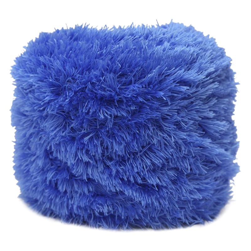 3 strands of Crystal velvet wool warm and soft 4 two groups of children's winter and spring hand woven coarse wool hat scarf thread full