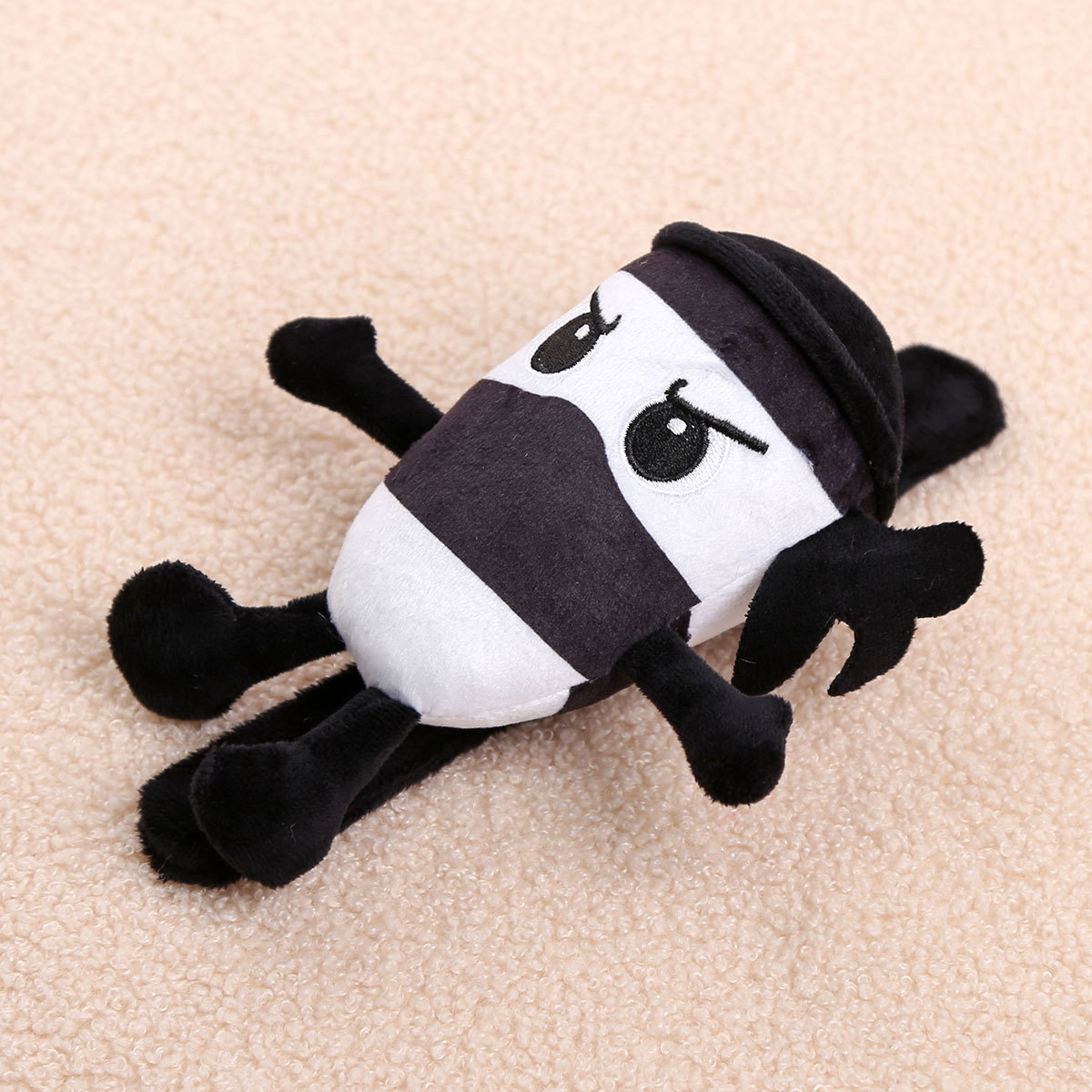 Picture of Ai Shan Hai Jing Tungtung Tungsahur Cross-Border Doll Toy Wooden Stick Plush Keychain Small Pendant